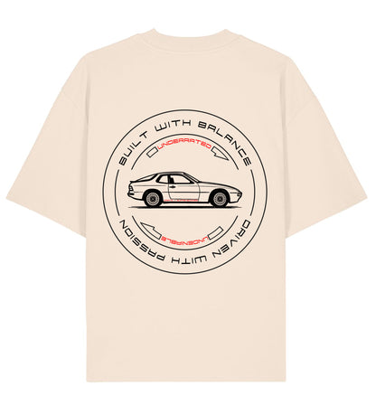 Porsche 924 – Automotive T-Shirt aus Bio-Baumwolle